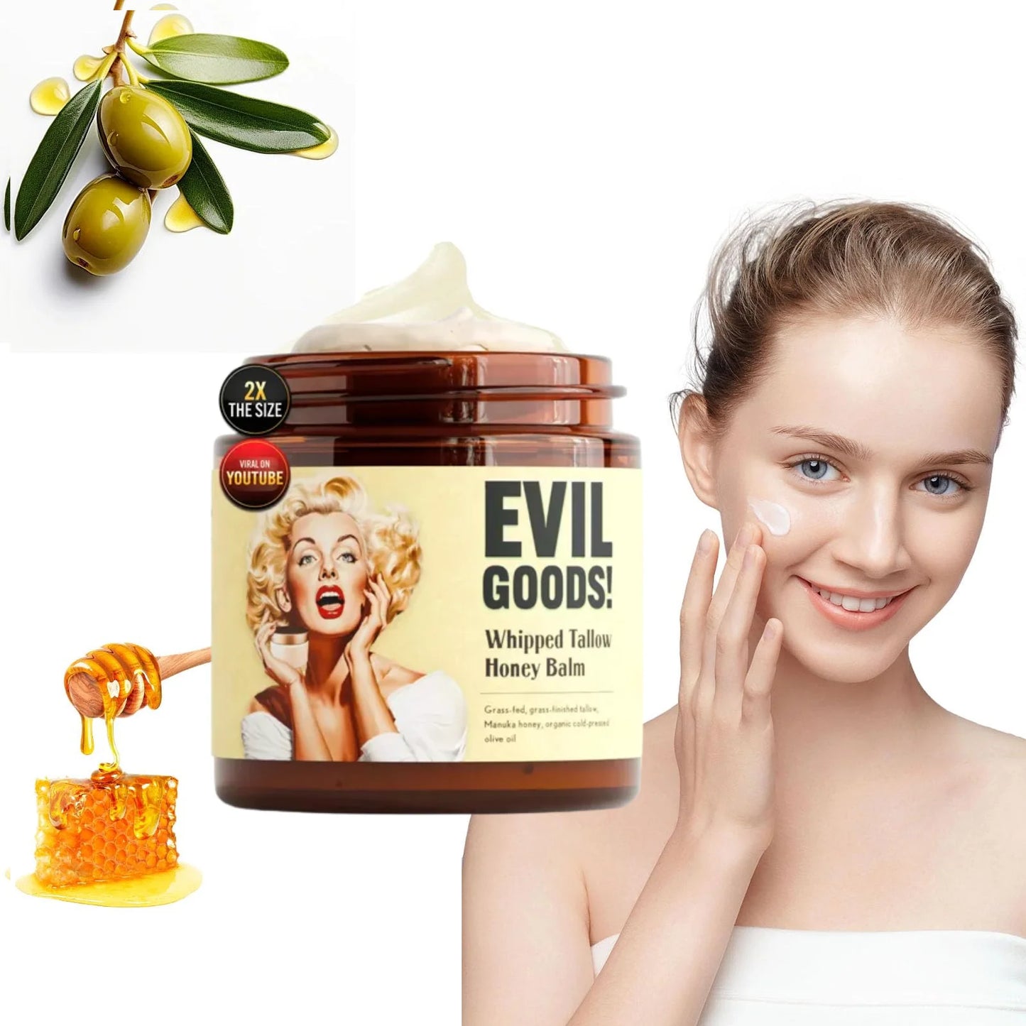 💥EVIL GOODS! Te ayudara a recuperar la piel que tanto haz extrañado, no dejes que los años acaben con tu piel. ¡¡CUIDALA AHORA!!
