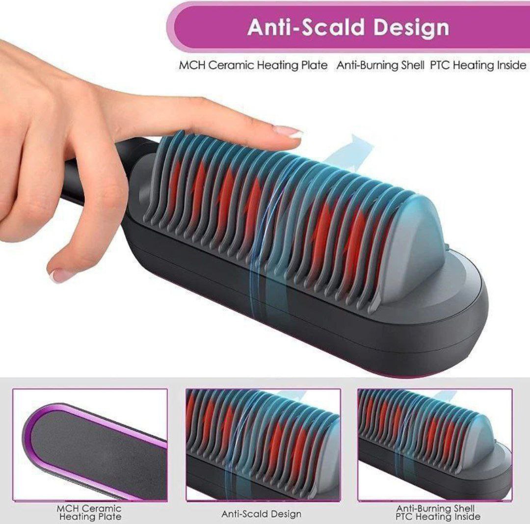 Cepillo Peine Alisador brinda comodidad y eficiencia PAGA 1 LLEVA 2 Para regalar esta navidad